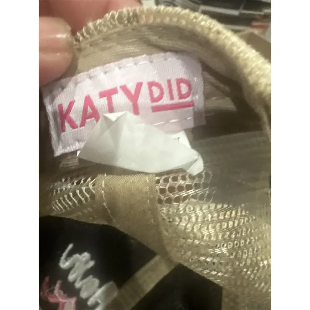 KATYDID Boat Hair Don’t Care Distressed Trucker Hat Black Tan Cap Mesh